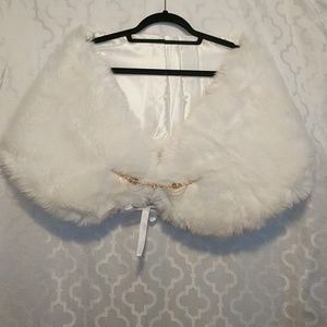 Winter Wedding Stole